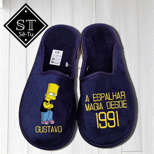 Zapatillas mágicas de Bart Simpson